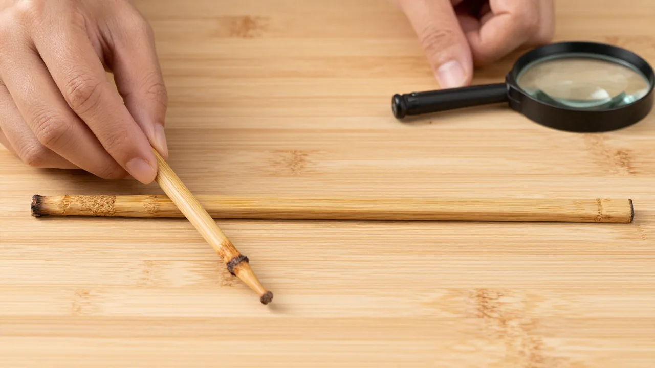 bamboo chopsticks guide worn tips replacement signs