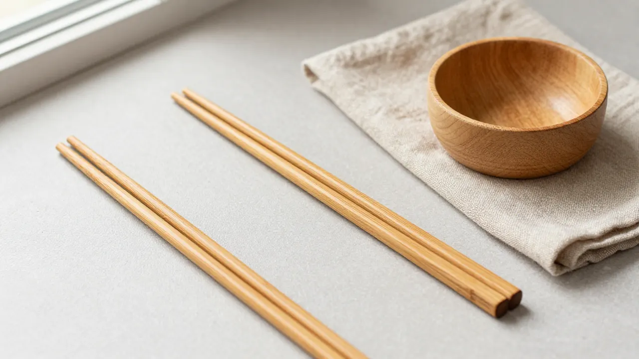 material details supporting how to clean wooden chopsticks decision