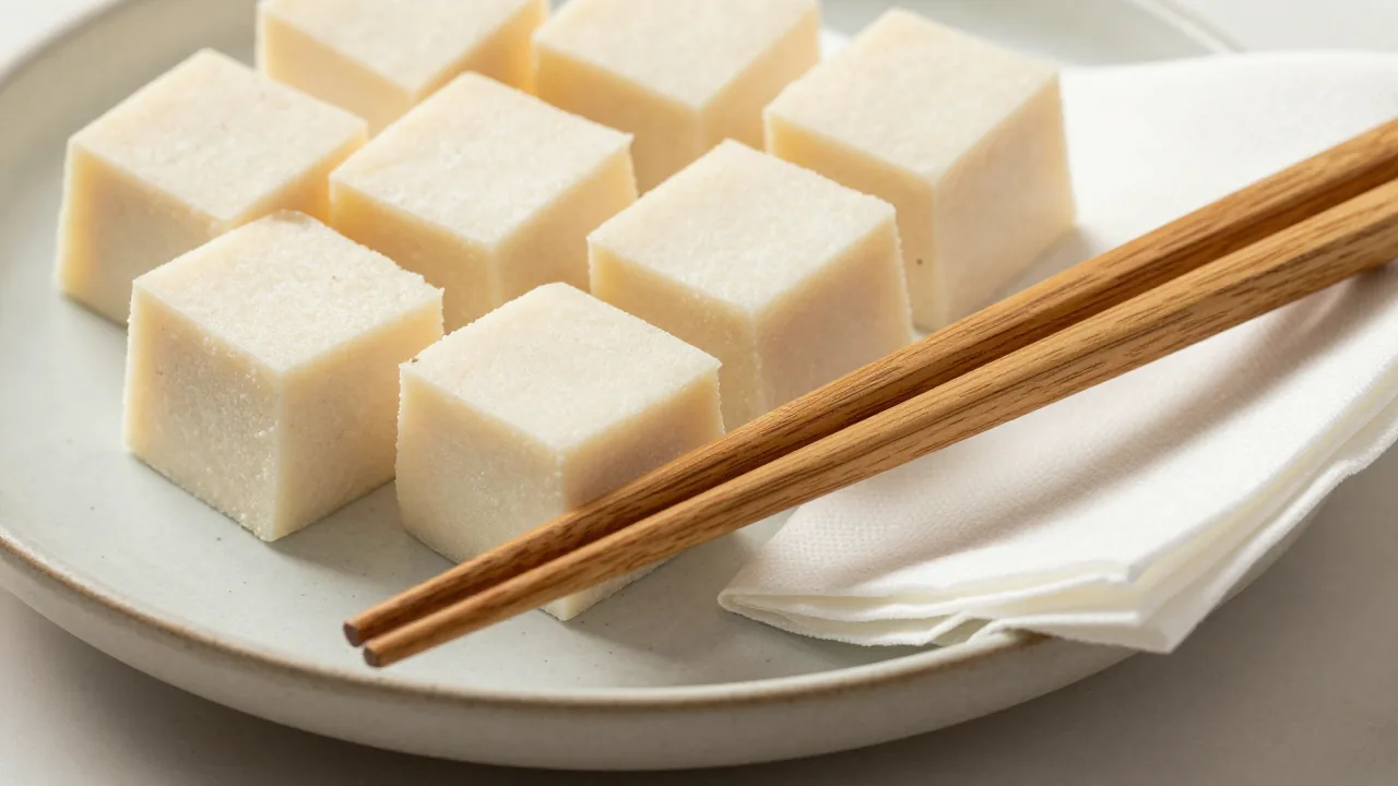 chopsticks and soft cubes for how to easily use chopsticks